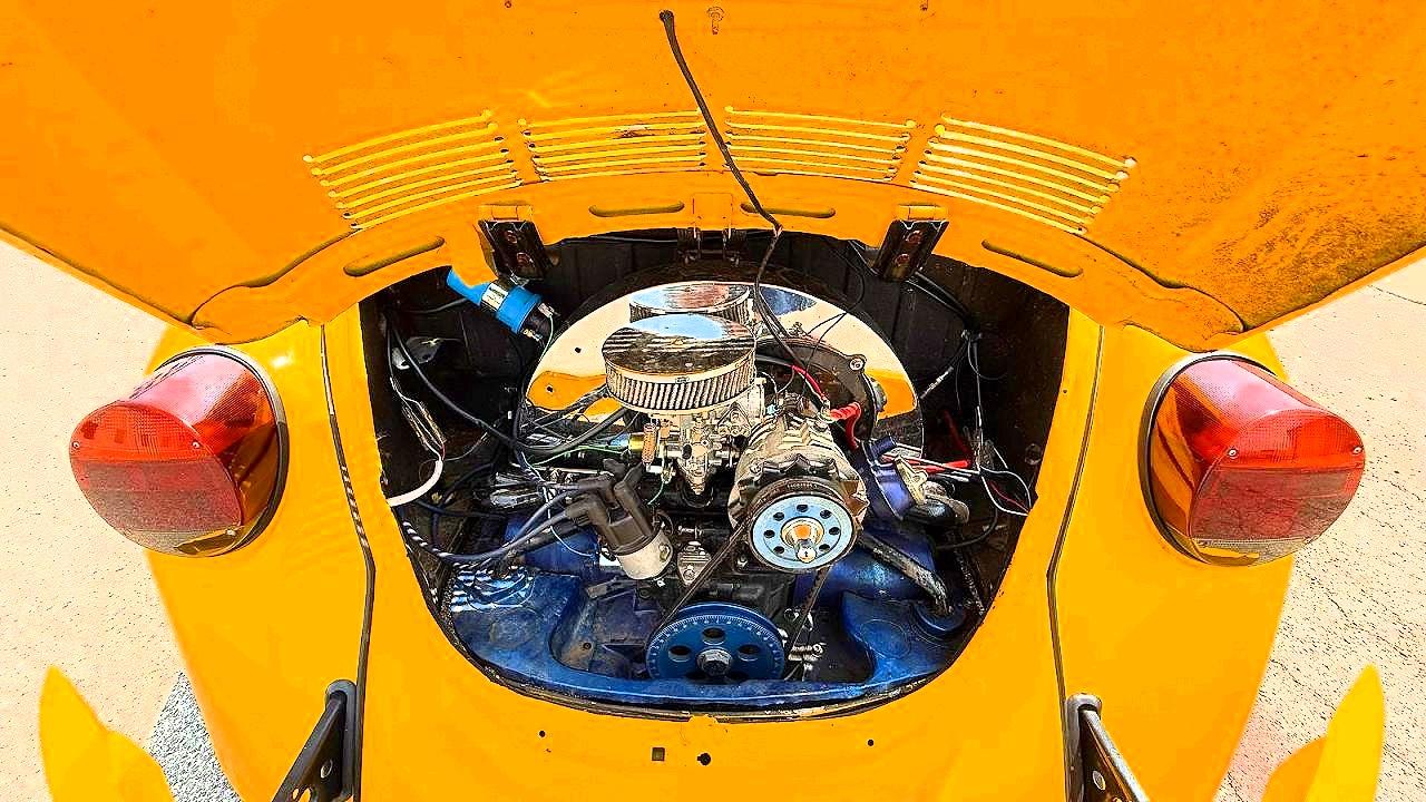 1984 Volkswagen Bug Yellow vin: 11E0114809
