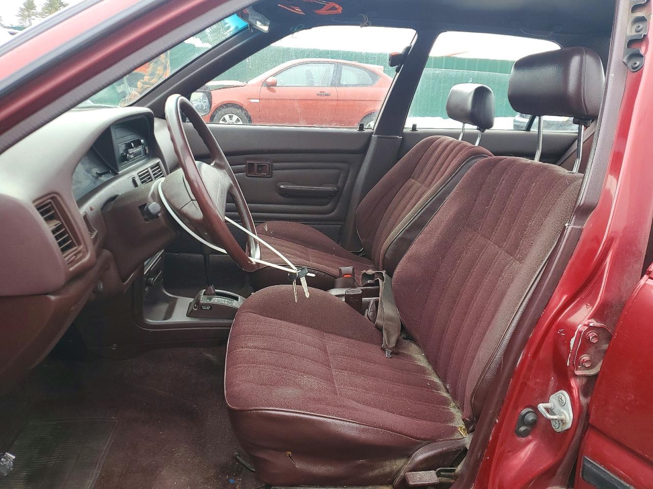 1992 Toyota Corolla Red vin: 2T1AE91A4NC180002