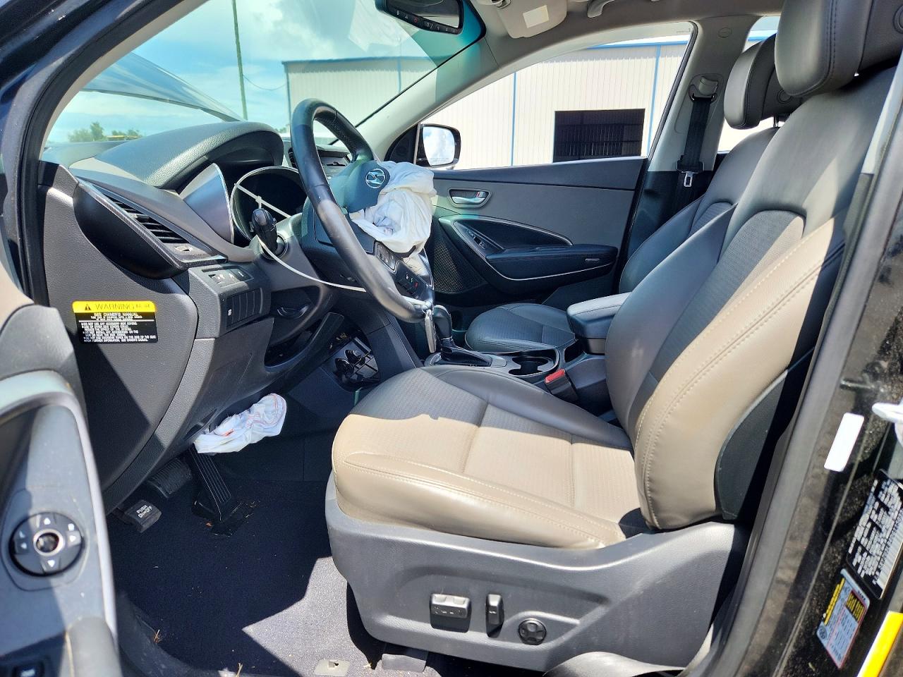 2013 Hyundai Santa Fe Sport 2.4l Black vin: 5XYZU3LB4DG115033