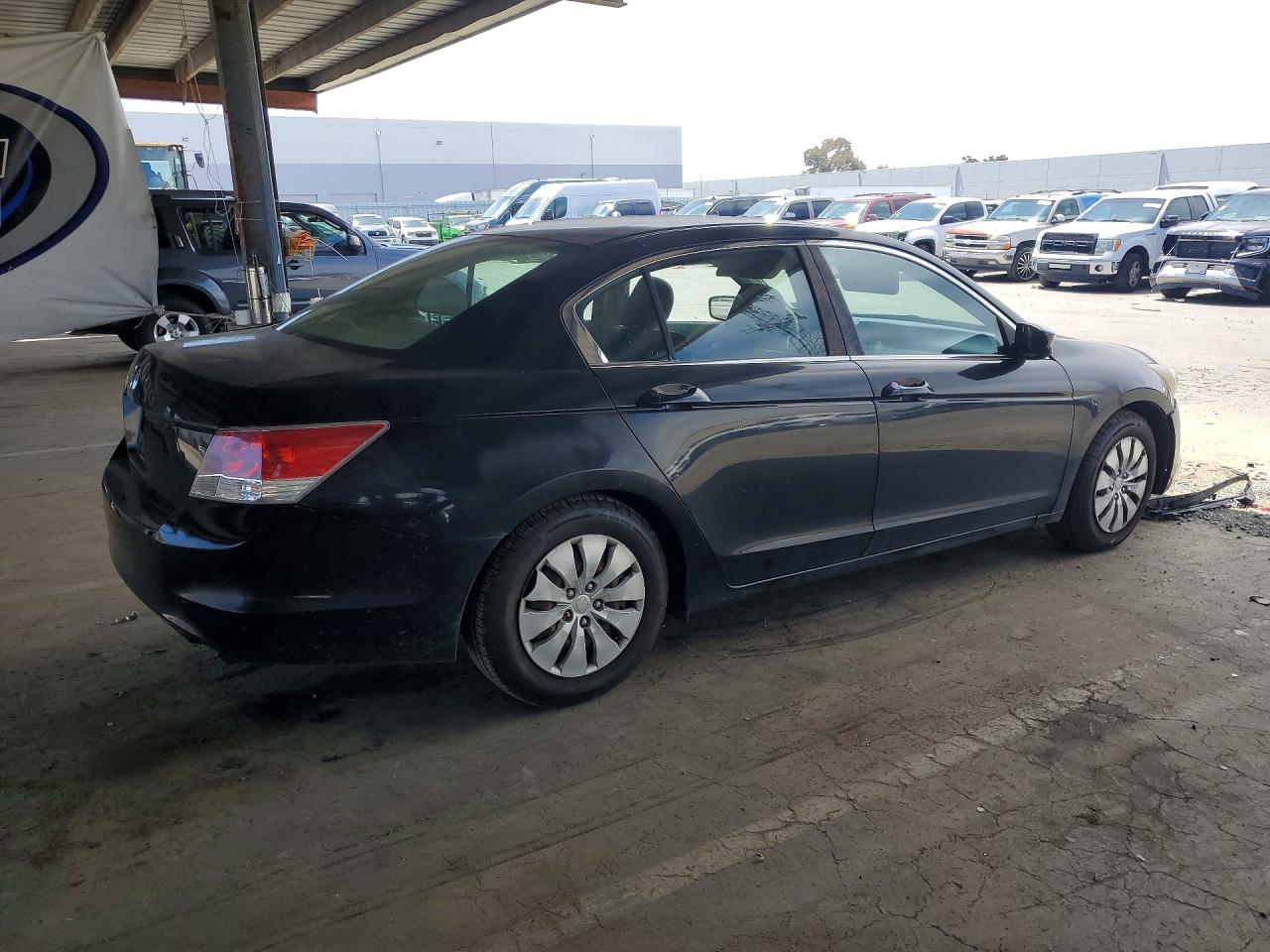 2010 Honda Accord Lx Black vin: 1HGCP2F3XAA121606