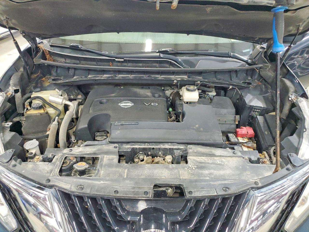 2015 Nissan Murano Platinum Blue vin: 5N1AZ2MH6FN231384