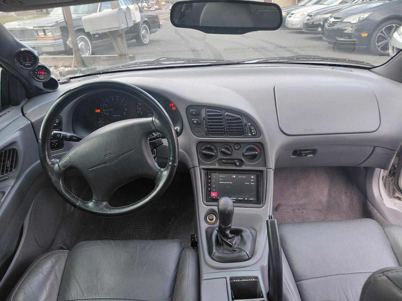 1997 Mitsubishi Eclipse Gsx Silver vin: 4A3AL54F6VE178476