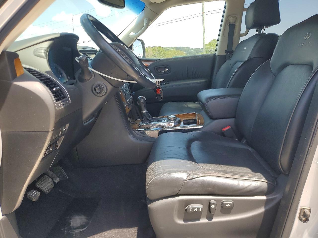 2012 Infiniti Qx56 Base Silver vin: JN8AZ2NE8C9018499