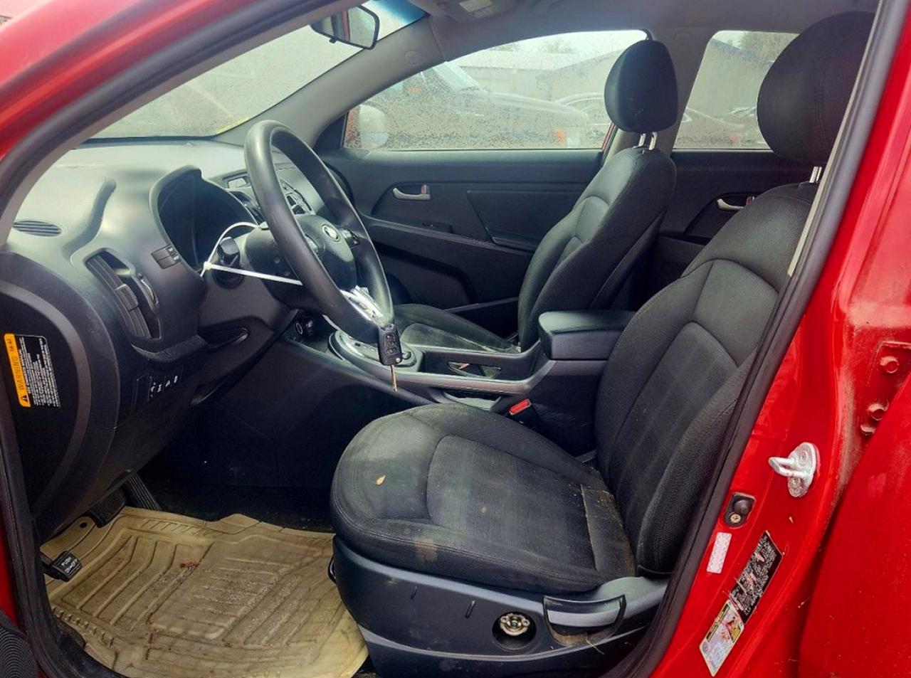 2013 Kia Sportage Lx Red vin: KNDPBCA26D7536569