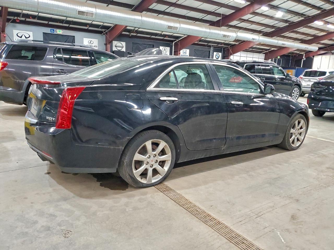 2013 Cadillac Ats Black vin: 1G6AG5RX6D0175018