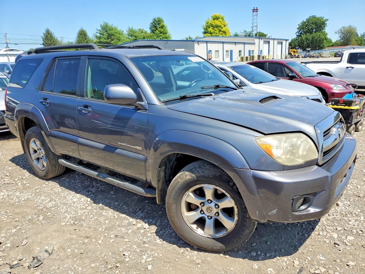 2006 Toyota 4runner Sport Edition Серый vin: JTEBU14R060098432