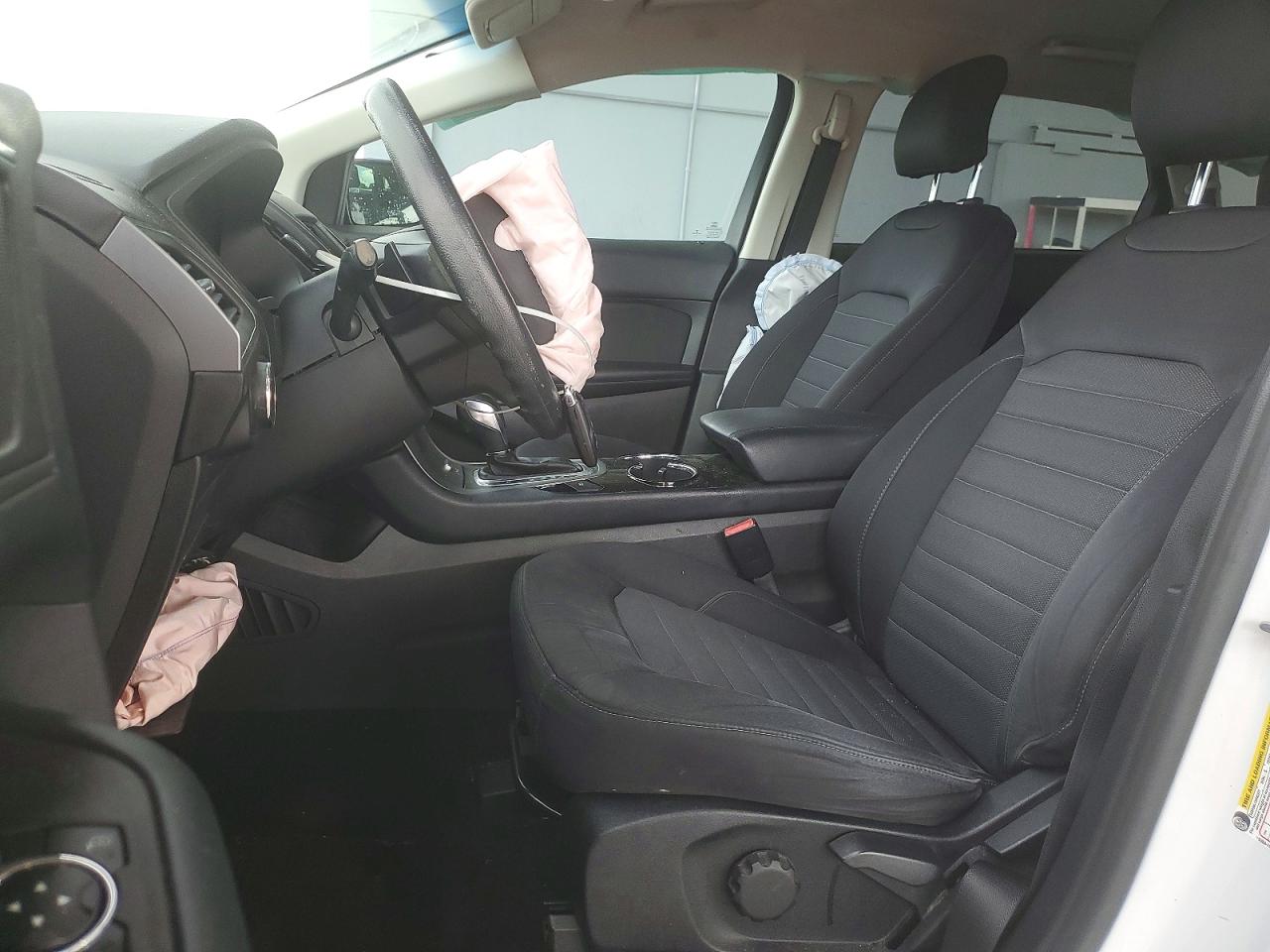 2015 Ford Edge Se White vin: 2FMTK3G88FBC22308