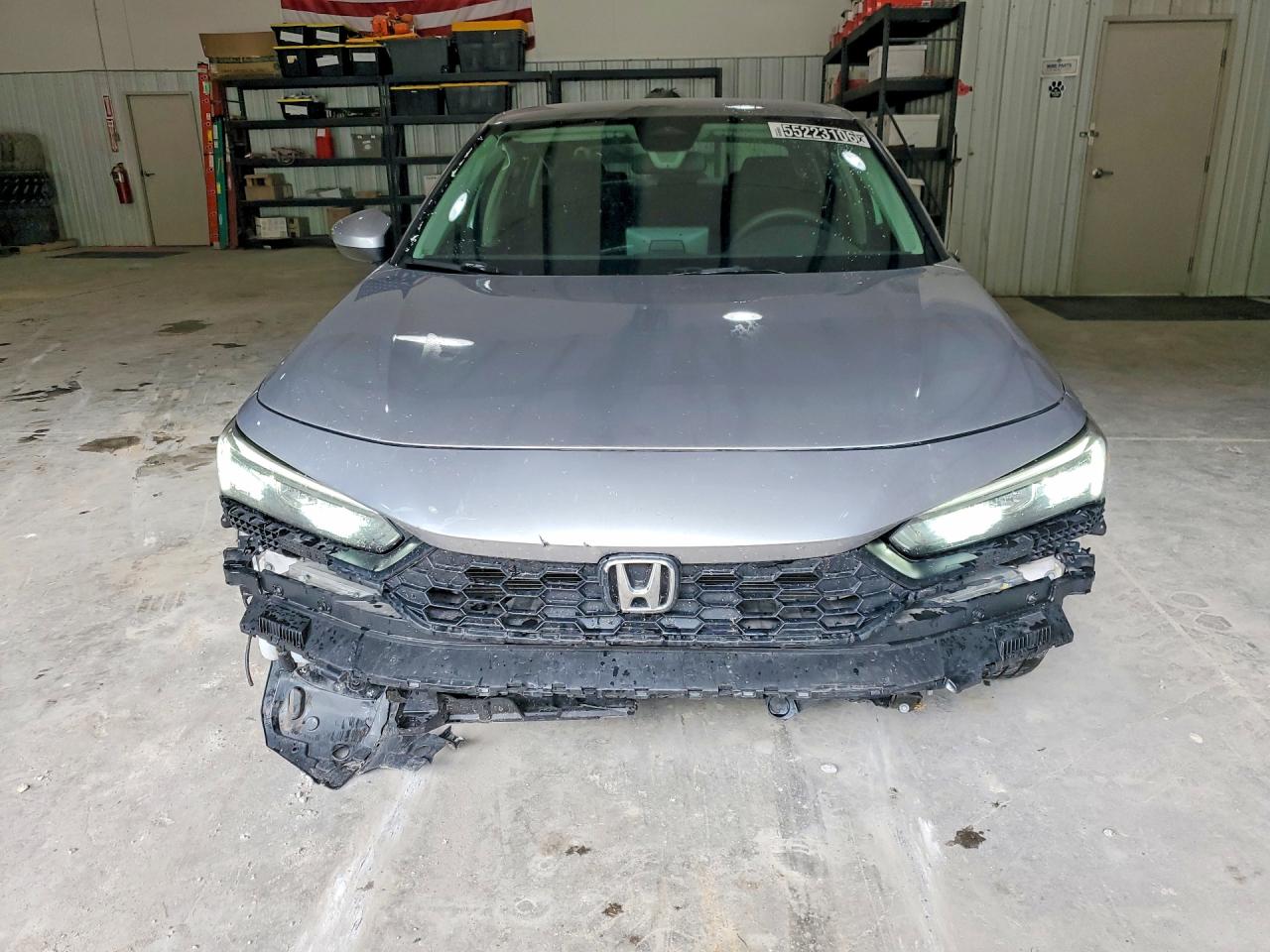 2025 Honda Civic Lx Серебряный vin: 2HGFE2F27SH604502