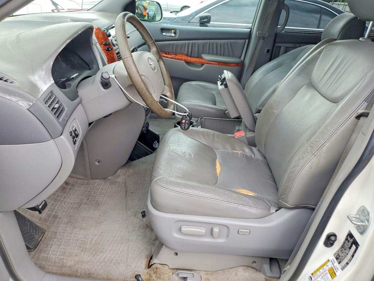2010 Toyota Sienna Xle Белый vin: 5TDYK4CC5AS303560