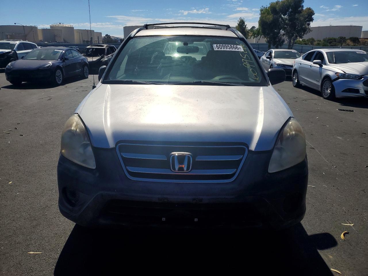 2006 Honda Cr-v Lx Silver vin: JHLRD78506C016293