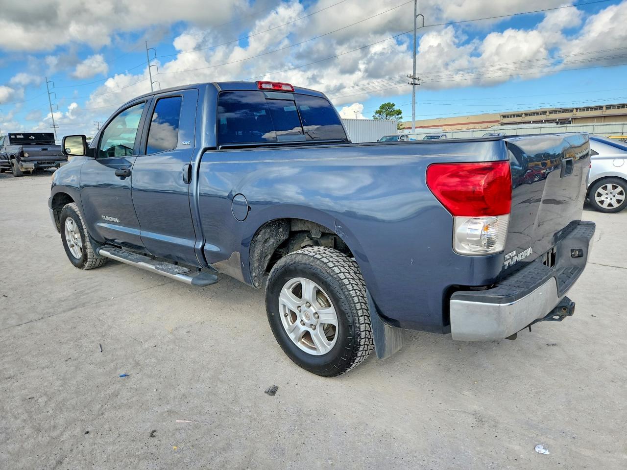 2007 Toyota Tundra Sr5 Gray vin: 5TFRU54147X004744