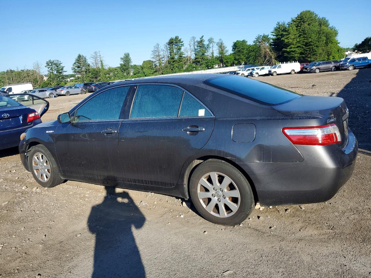 2009 Toyota Camry Hybrid Gray vin: JTNBB46K593052539