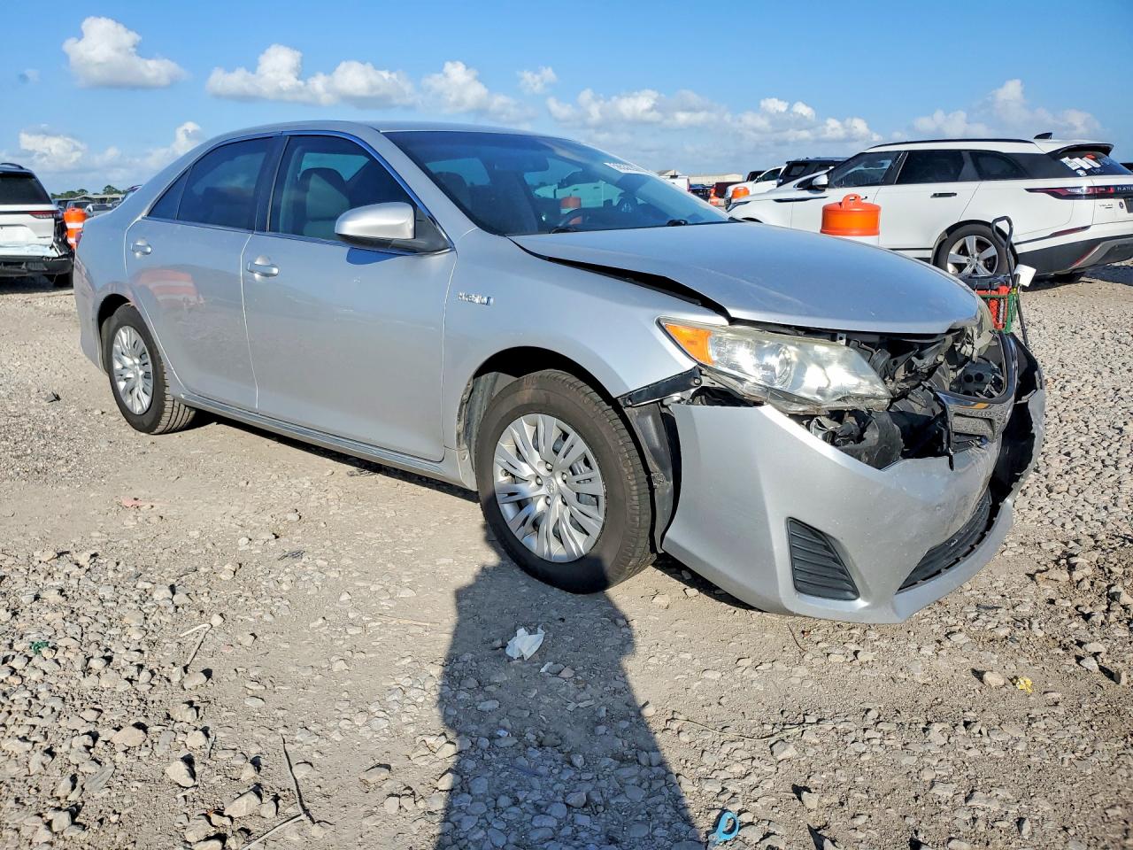 2013 Toyota Camry Hybrid Le Silver vin: 4T1BD1FK7DU079138