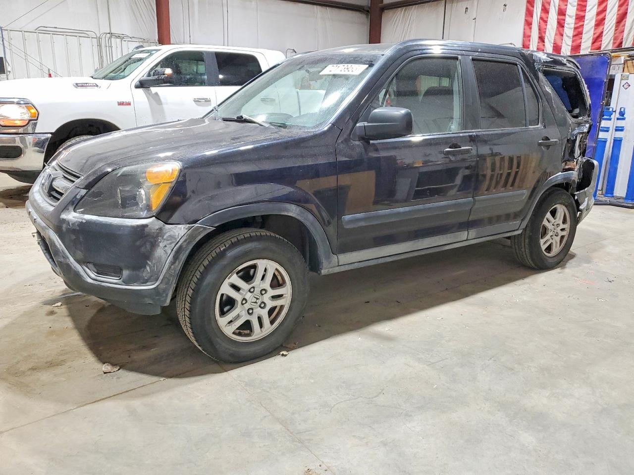 2002 Honda Cr-v Ex Black vin: JHLRD78862C077989