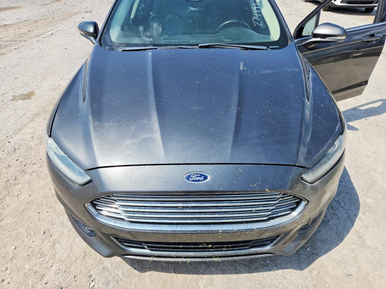 2015 Ford Fusion Titanium Gray vin: 3FA6P0K93FR274499
