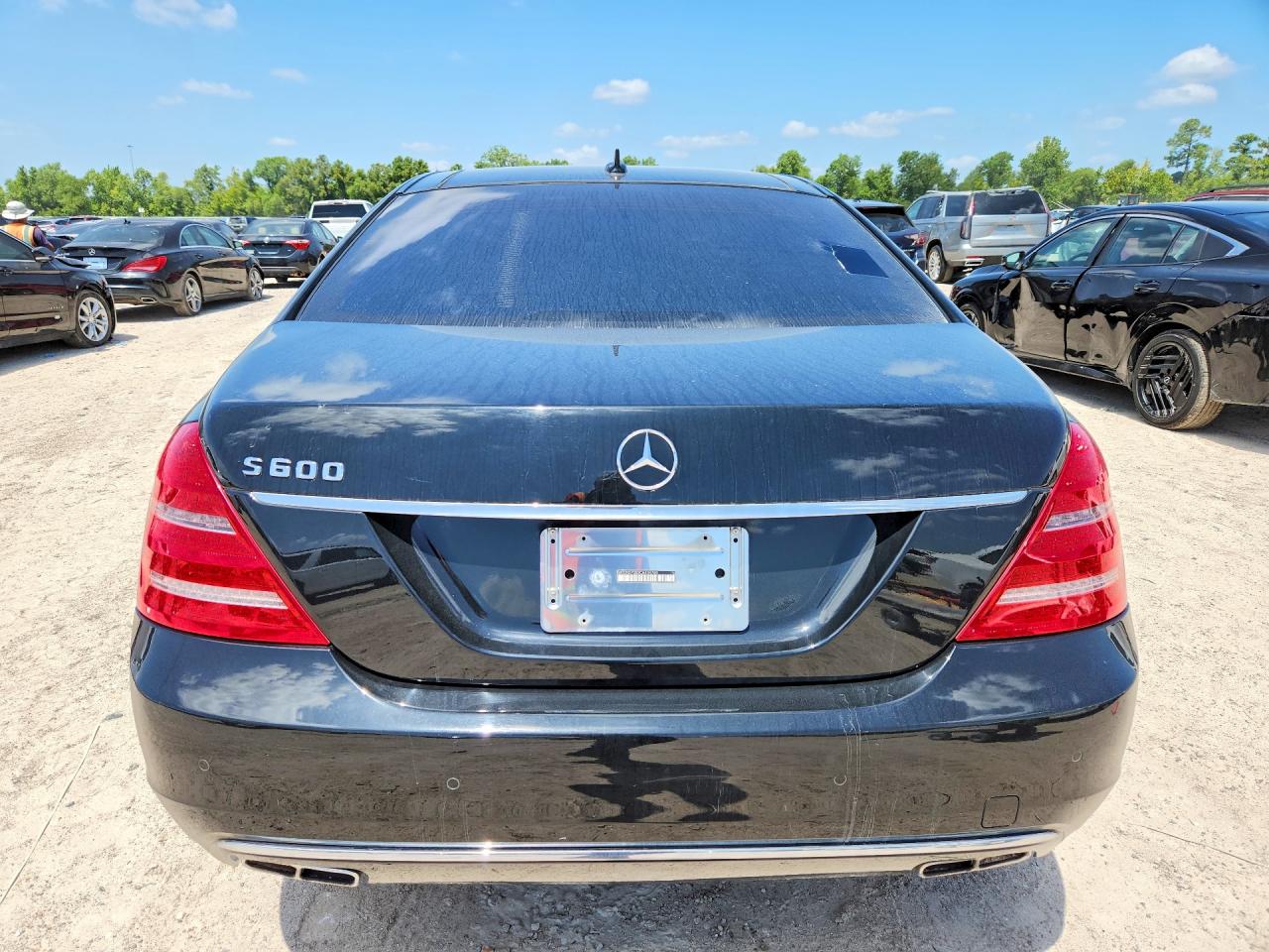 2012 Mercedes-benz S S600 Black vin: WDDNG7GB3CA434760