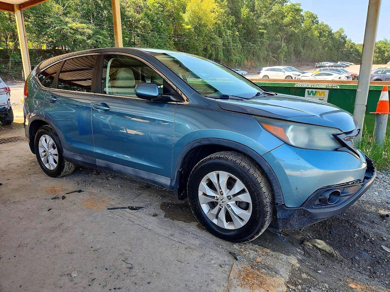 2014 Honda Cr-v Ex Синий vin: 2HKRM3H52EH542613