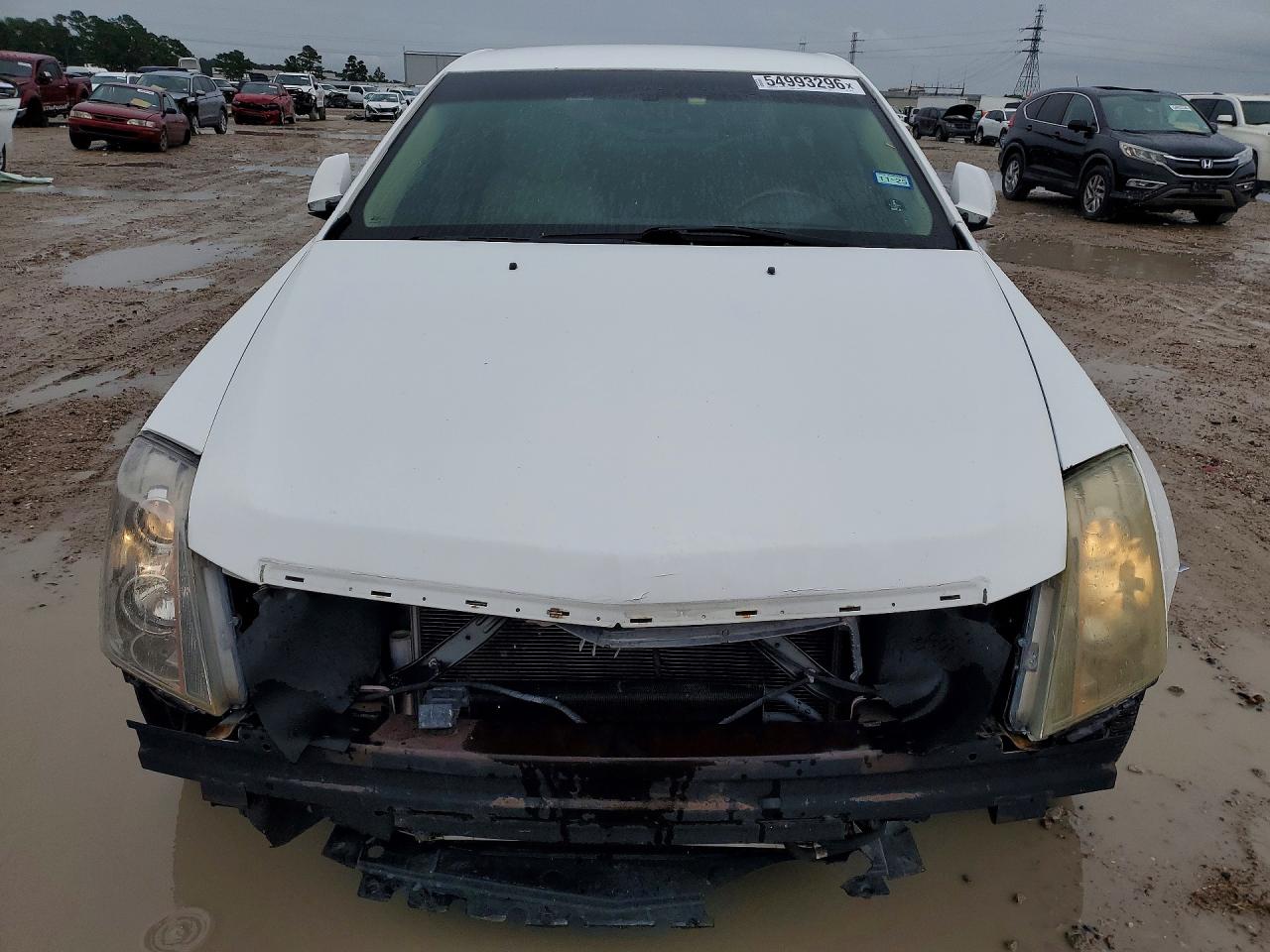 2010 Cadillac Cts Luxury Collection White vin: 1G6DE5EG0A0149731