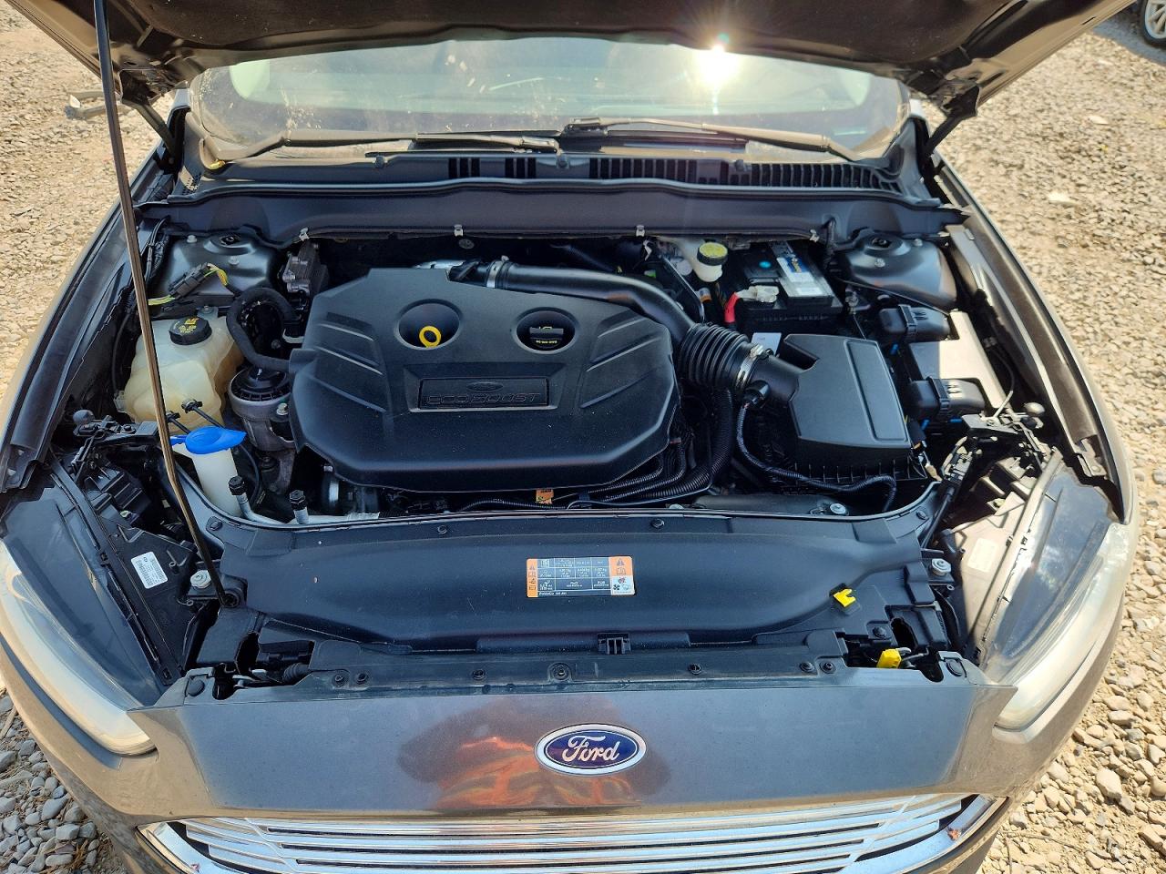 2015 Ford Fusion Se Black vin: 3FA6P0H92FR136945