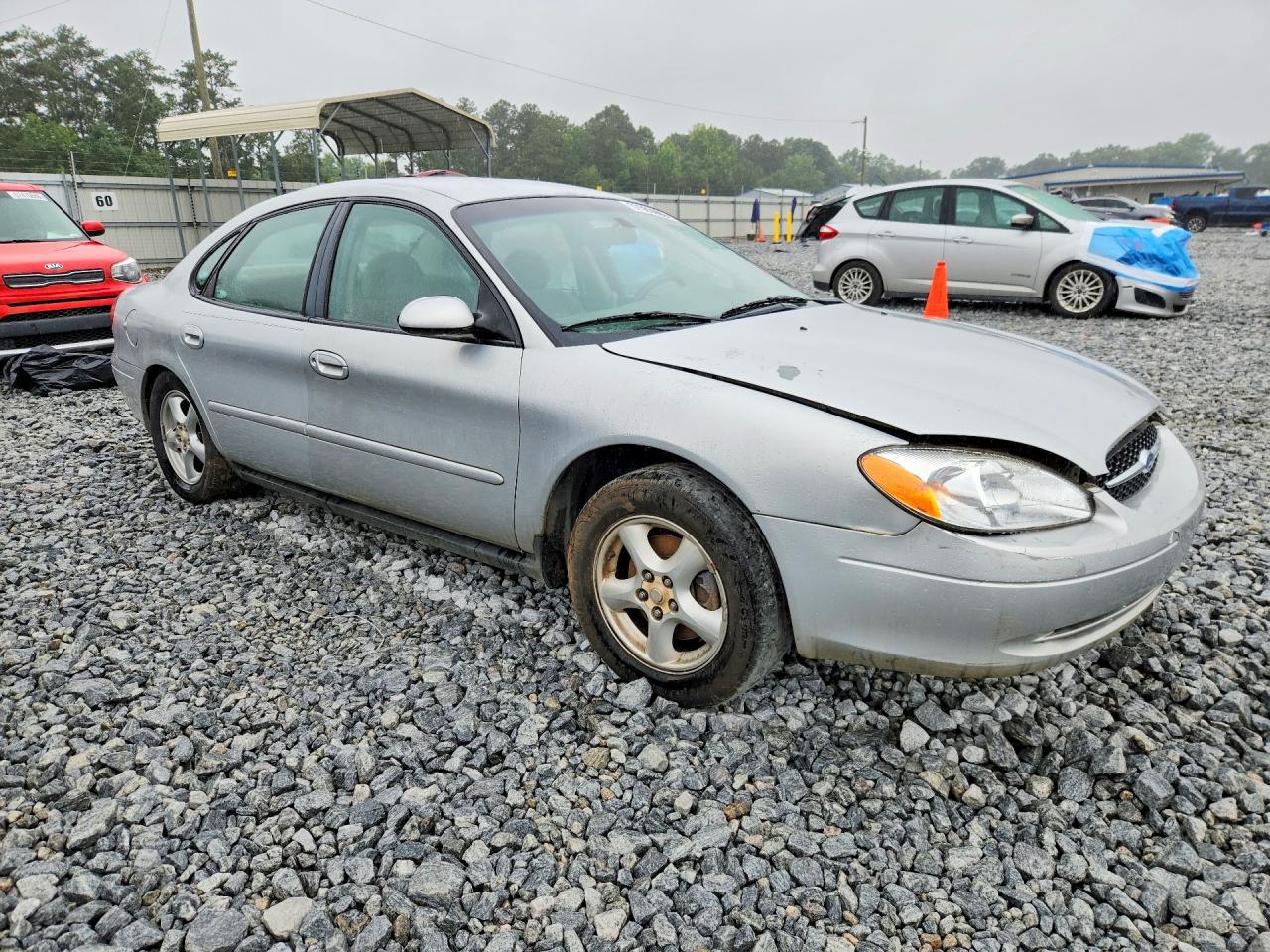 2003 Ford Taurus Ses Silver vin: 1FAFP55203G164671