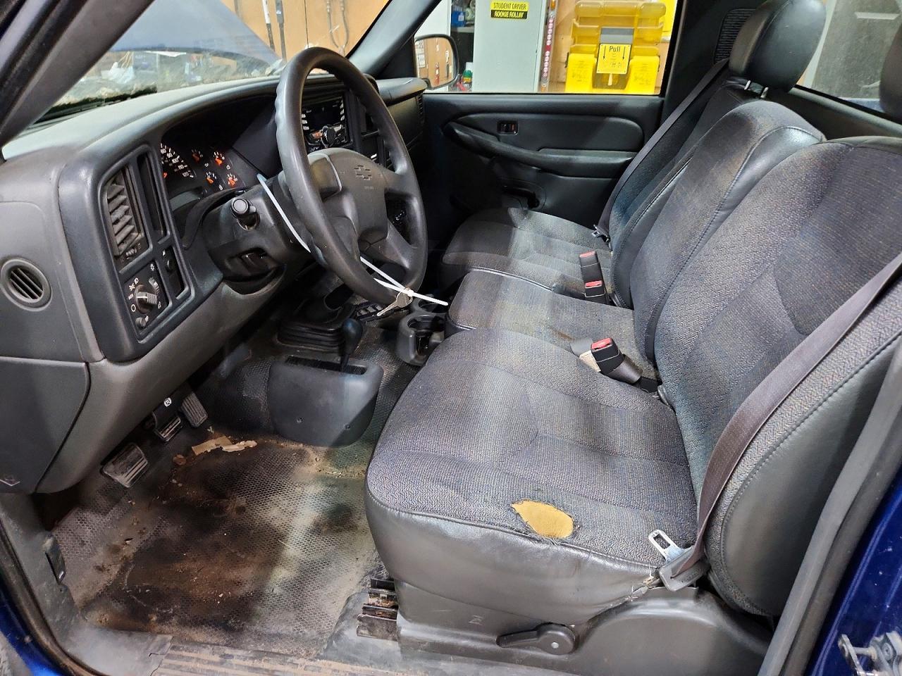 2003 Chevrolet Silverado K1500 Blue vin: 1GCEK14X03Z120197