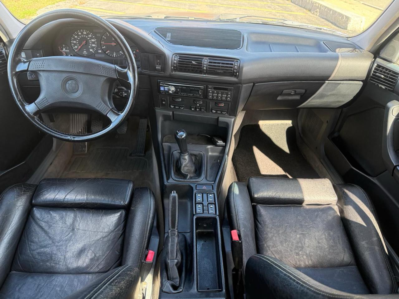 1991 Bmw M5 Black vin: WBSHD9316MBK05275