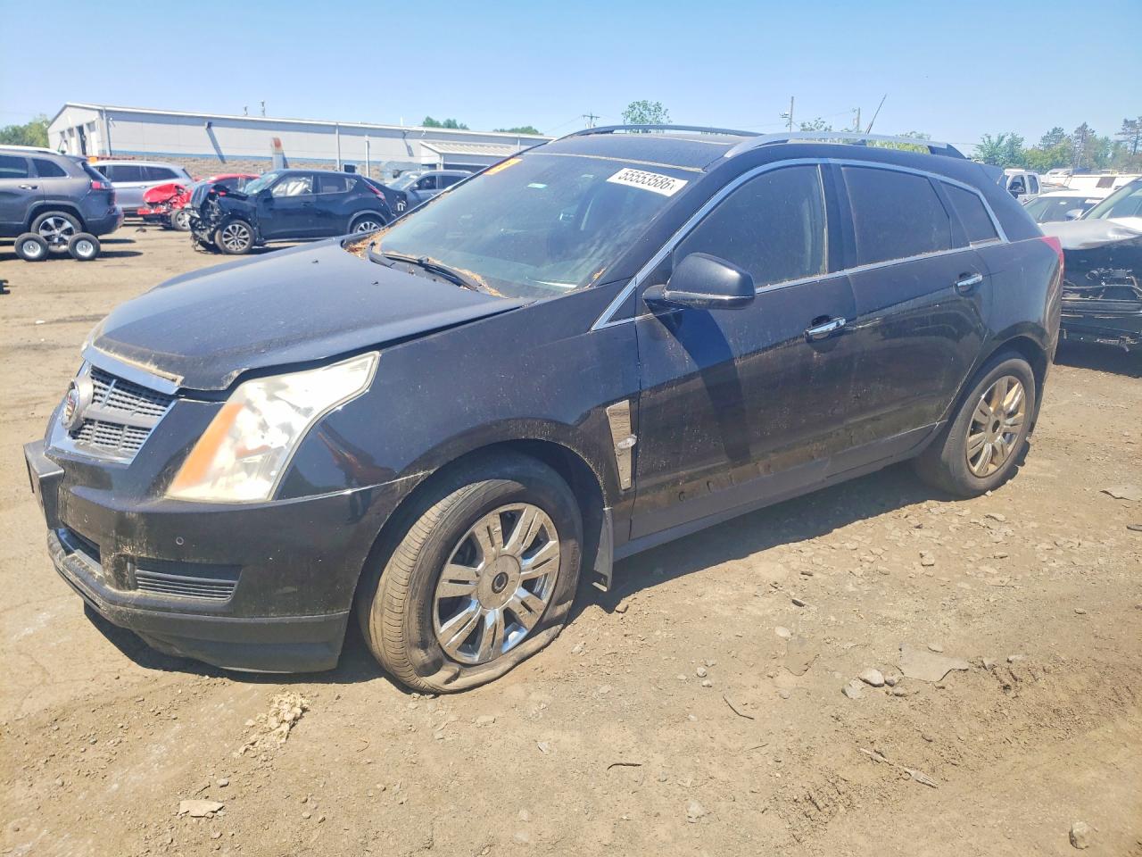2011 Cadillac Srx Luxury Collection Black vin: 3GYFNDEY7BS676260