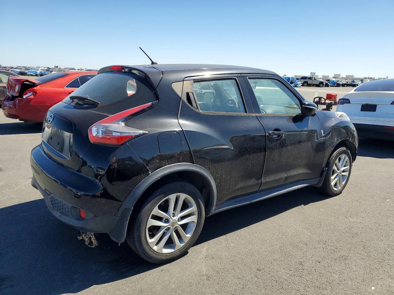 2015 Nissan Juke S Черный vin: JN8AF5MR8FT504364