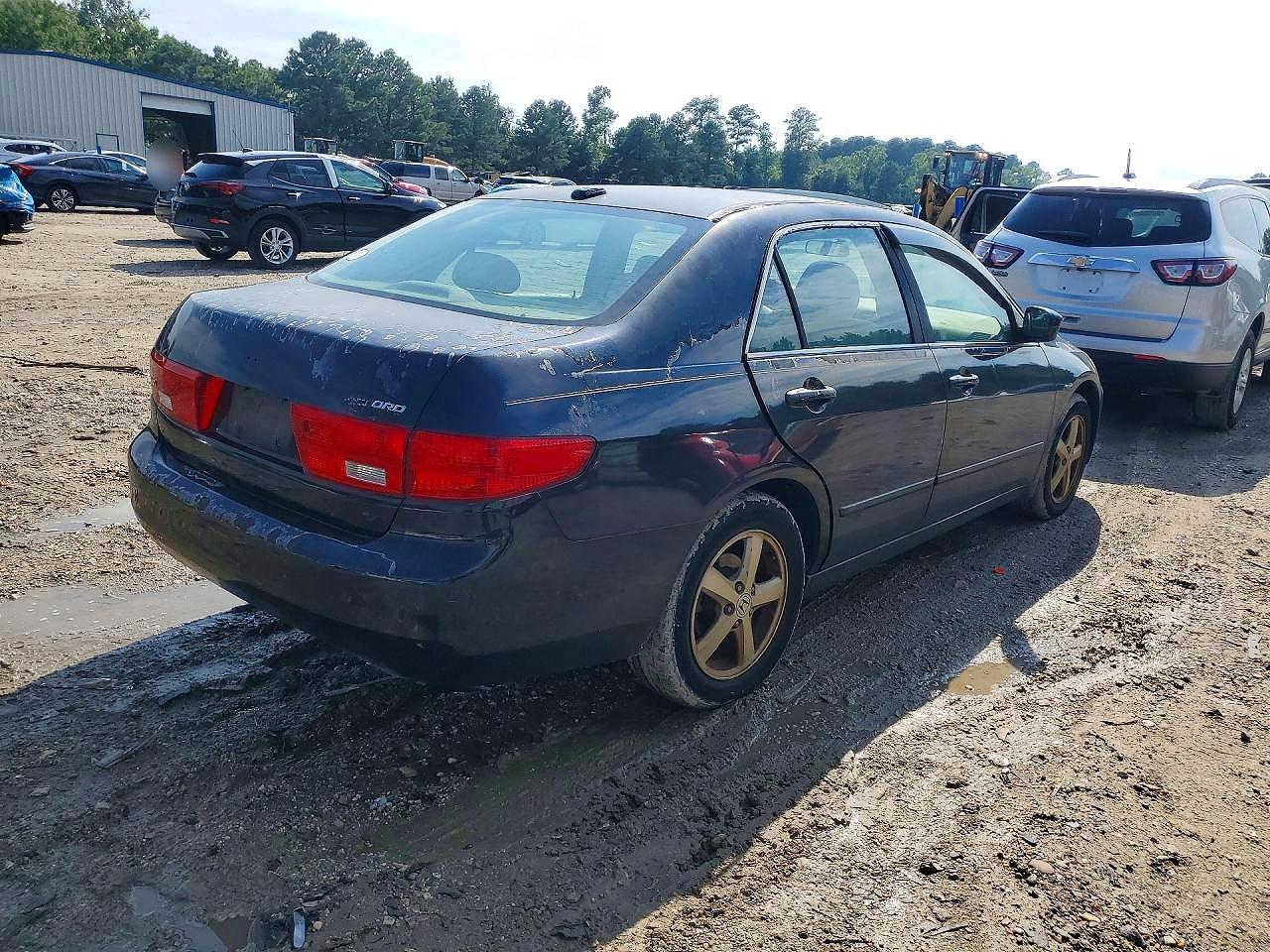 2005 Honda Accord Ex Black vin: 1HGCM56825A005747