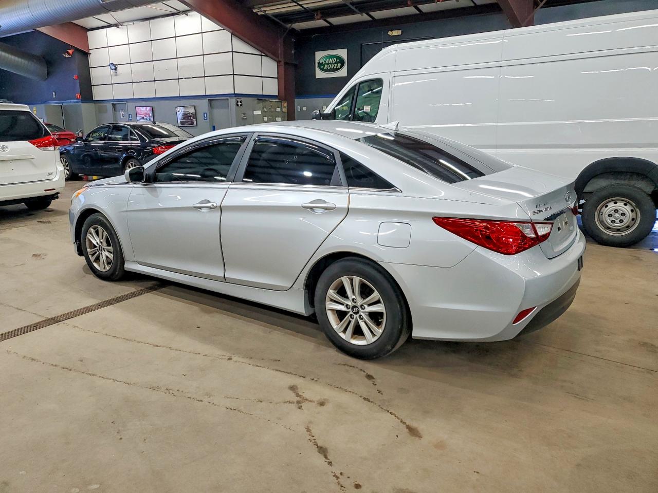 2014 Hyundai Sonata Gls Silver vin: 5NPEB4ACXEH885575
