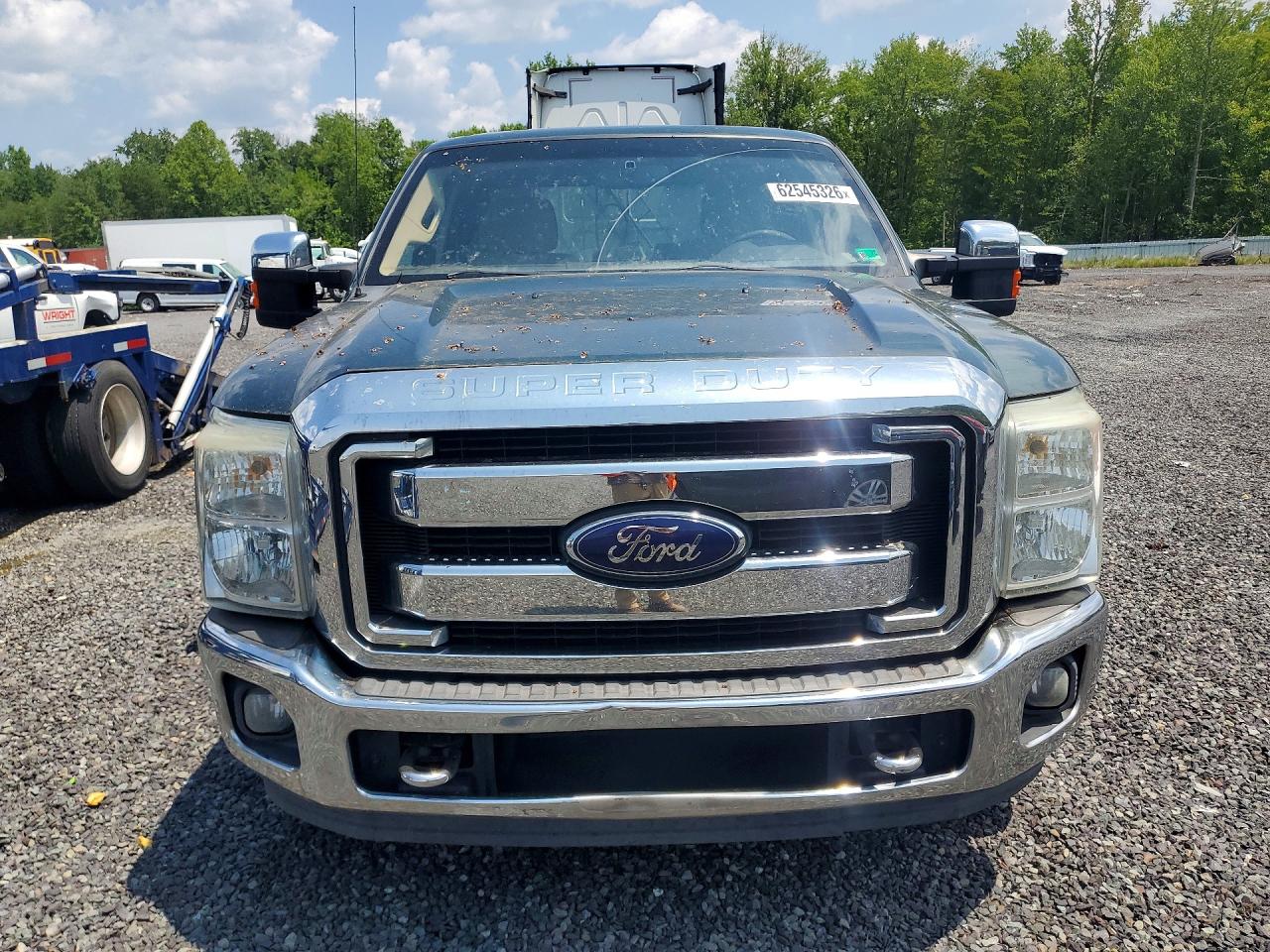 2012 Ford F250 Super Duty Green vin: 1FT7X2A6XCEA95845