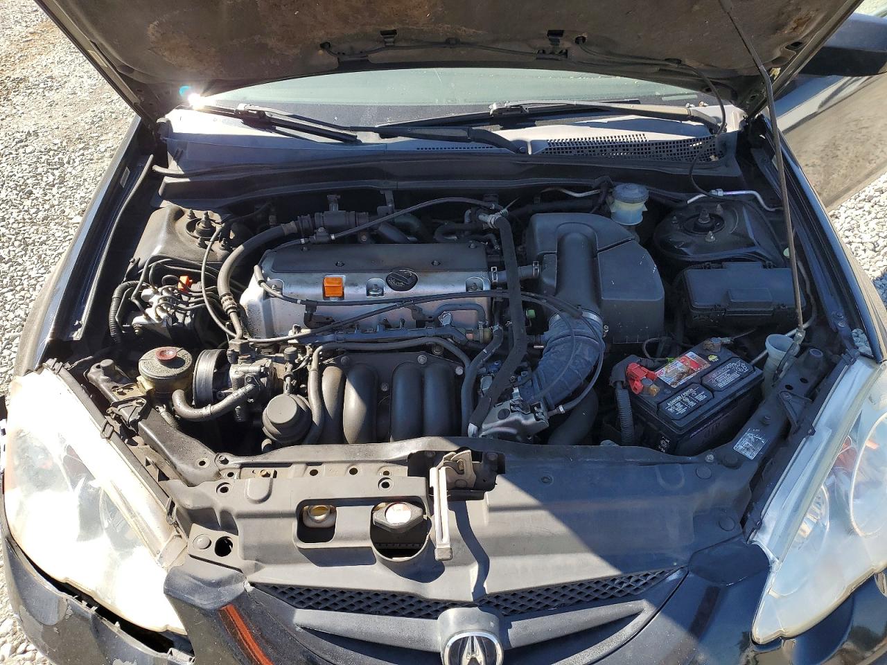 2002 Acura Rsx Black vin: JH4DC54892C007311