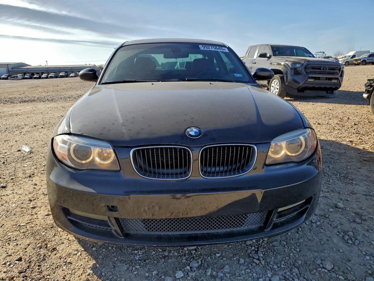 2008 Bmw 128 I Black vin: WBAUP73558VF09559