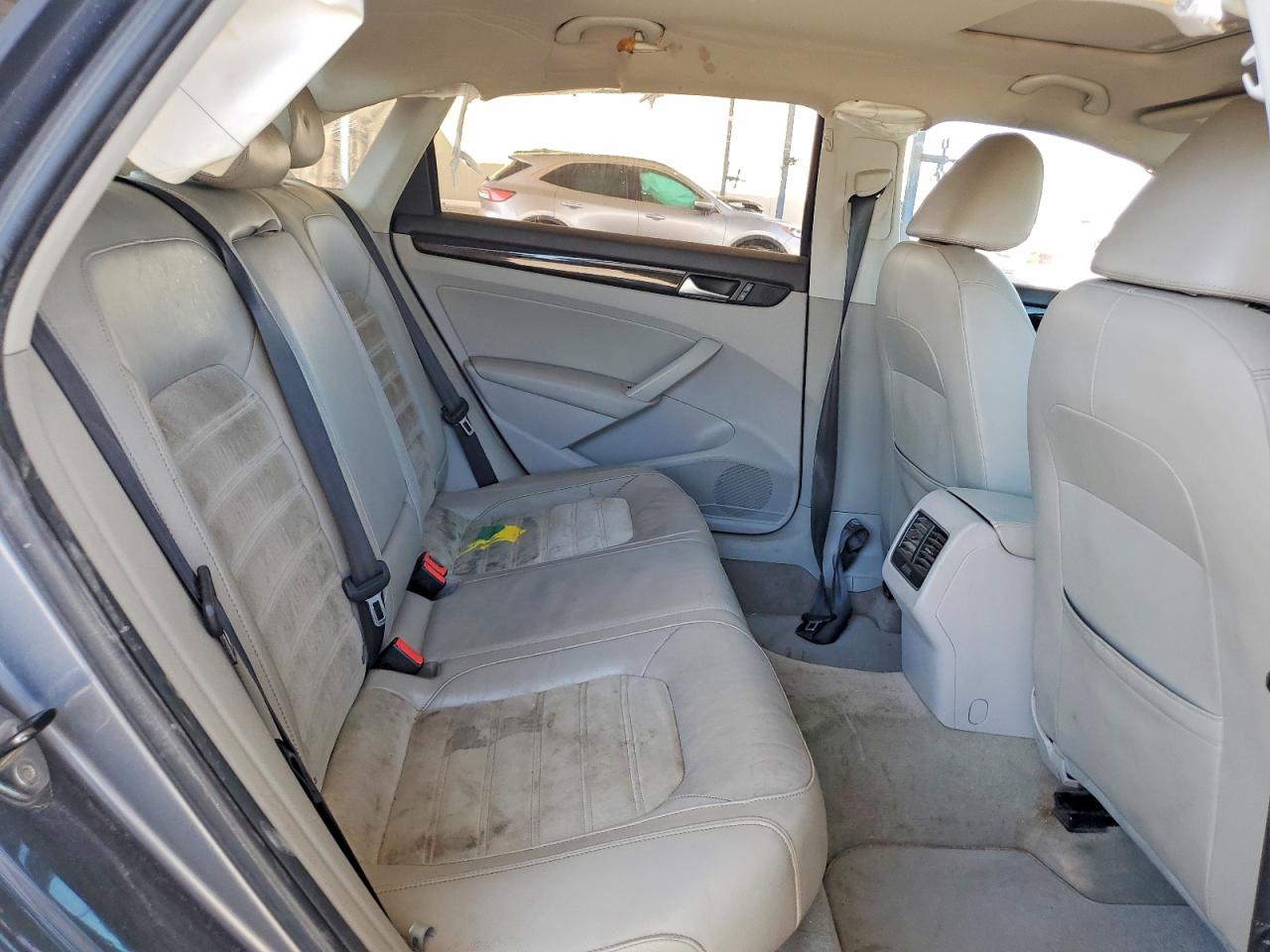 2014 Volkswagen Passat Sel Серый vin: 1VWCS7A37EC056397