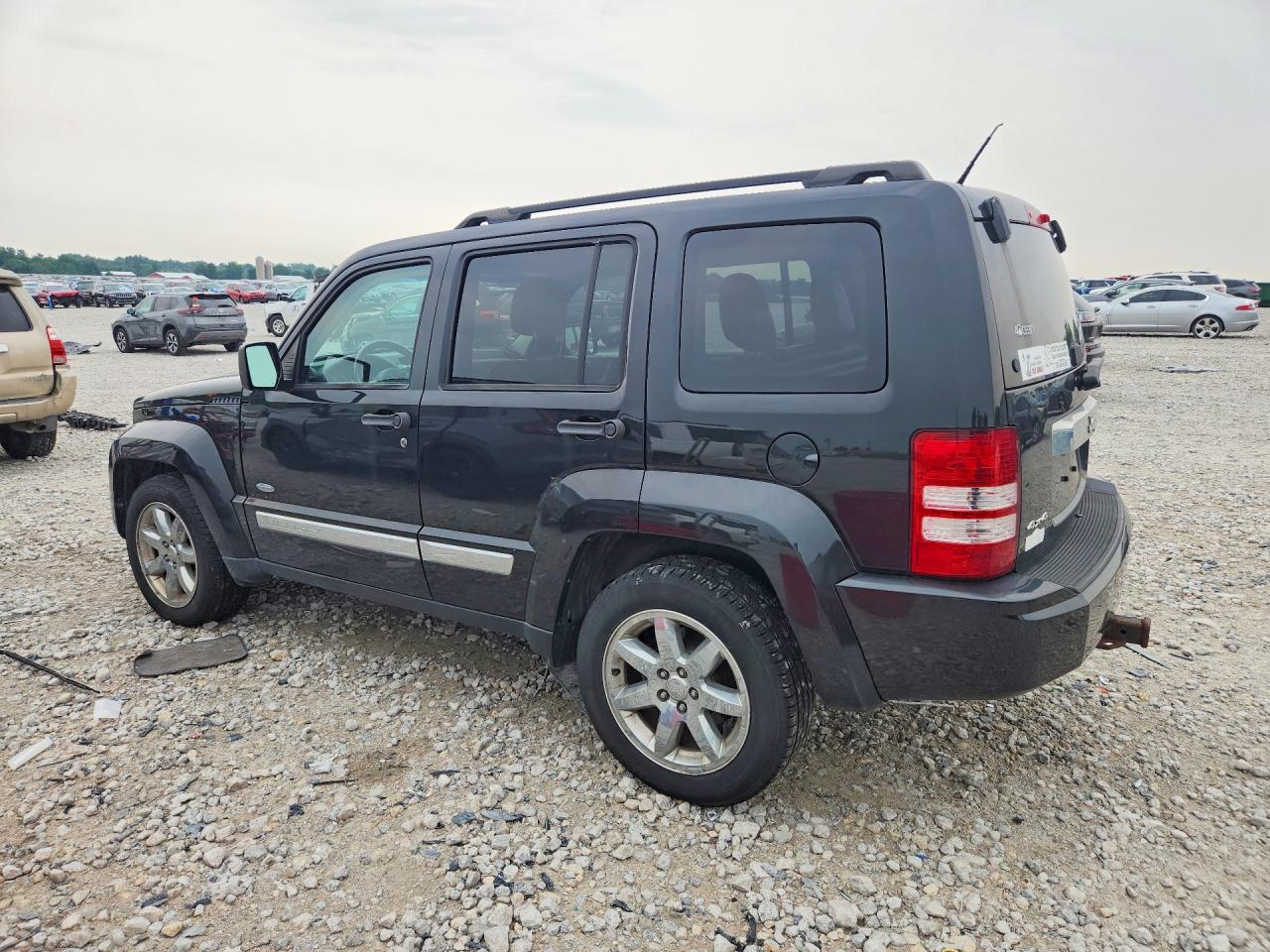 2012 Jeep Liberty Sport Черный vin: 1C4PJMAK3CW196679