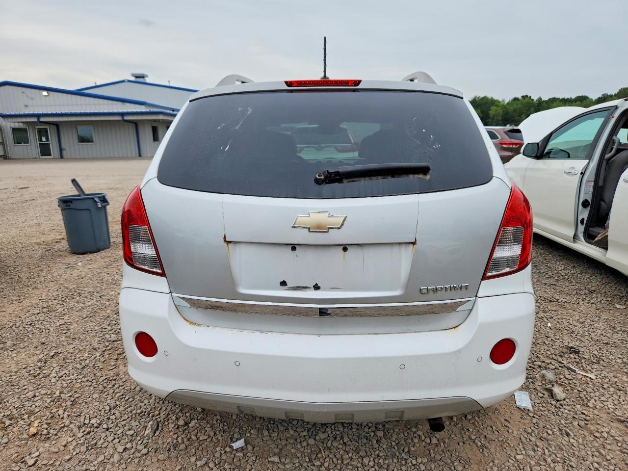 2014 Chevrolet Captiva Ltz White vin: 3GNAL4EKXES676363