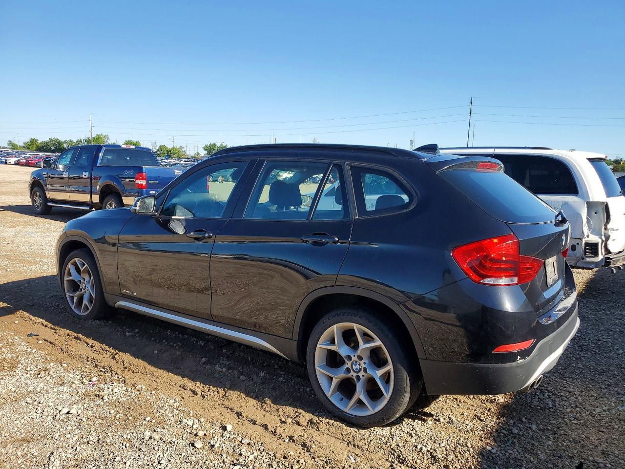 2013 Bmw X1 Xdrive28i Black vin: WBAVL1C55DVR83130