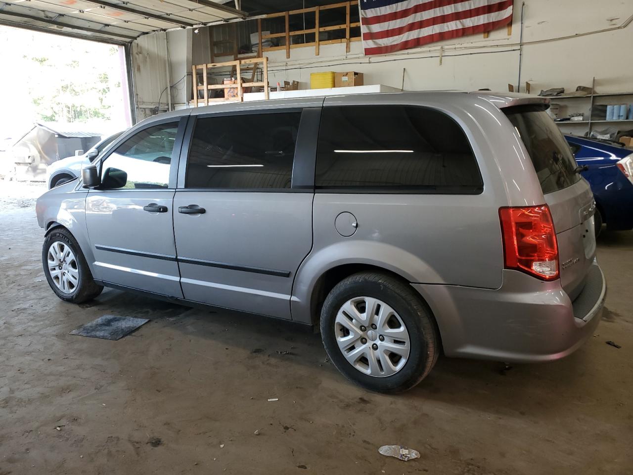 2013 Dodge Grand Caravan Se Gray vin: 2C4RDGBG9DR769011