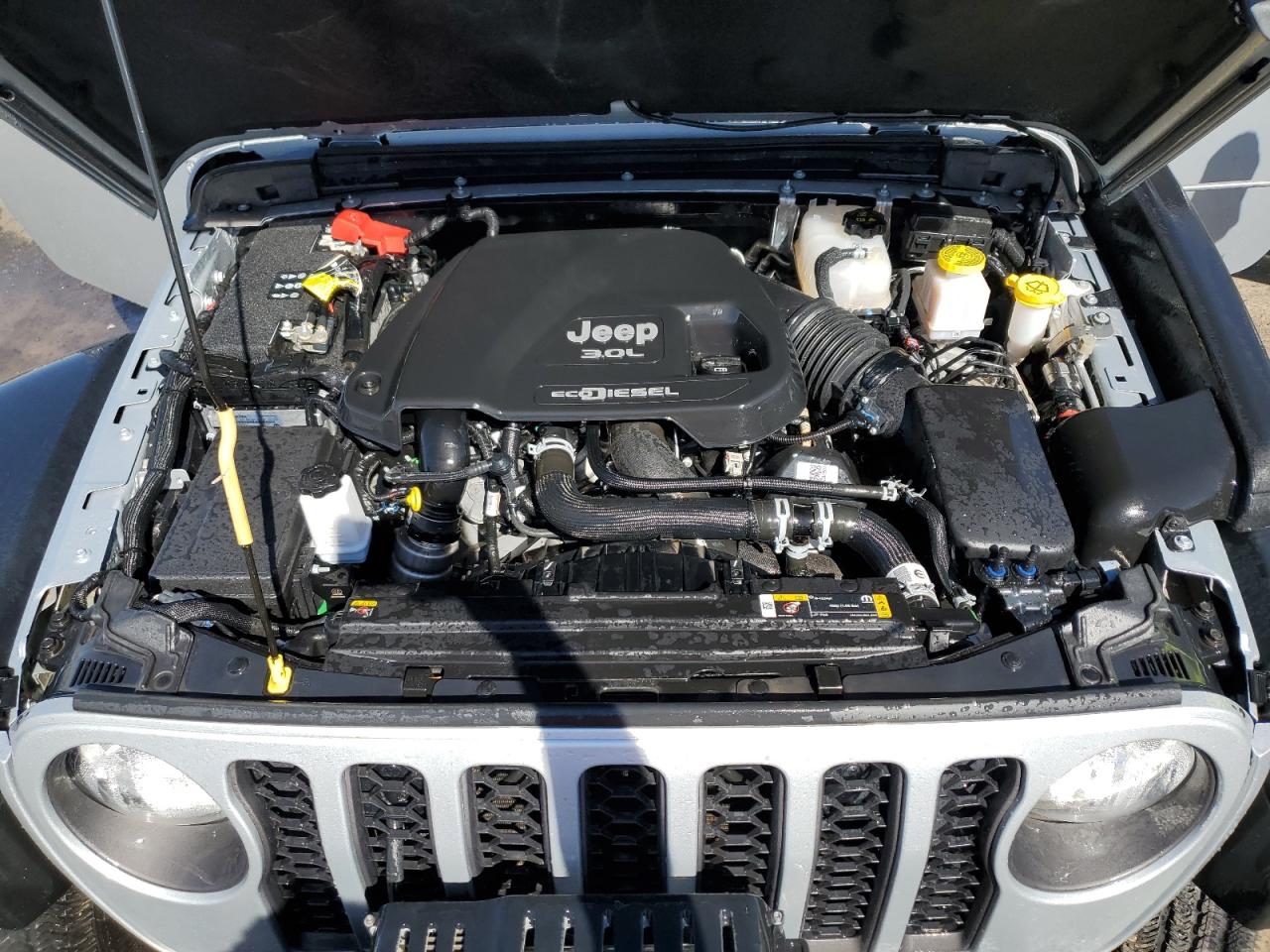 2023 Jeep Gladiator Rubicon Silver vin: 1C6JJTBM2PL587711
