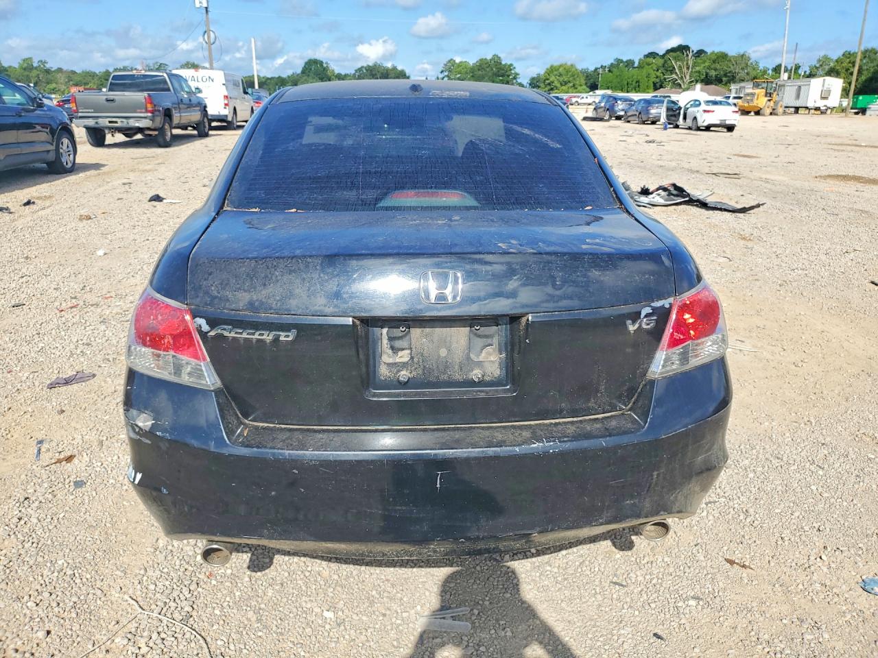 2008 Honda Accord Exl Black vin: 1HGCP36888A083871