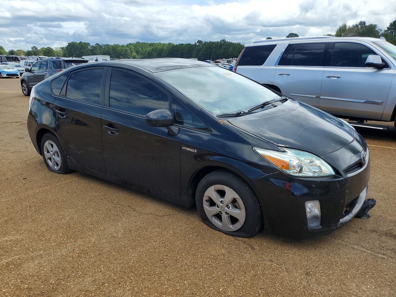 2010 Toyota Prius Iv Black vin: JTDKN3DU3A0039949