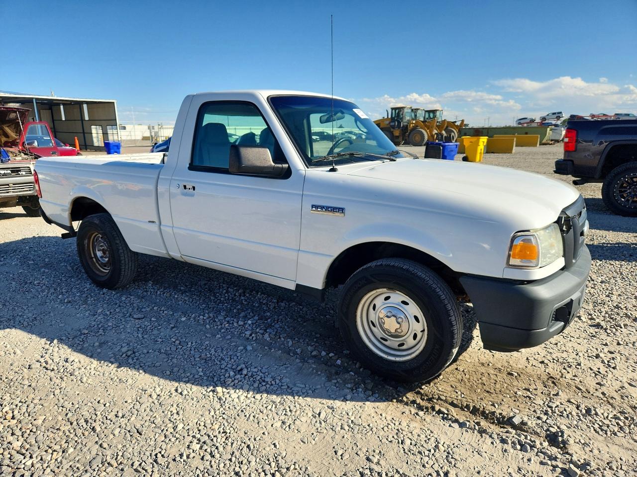 2006 Ford Ranger White vin: 1FTYR10D06PA49619