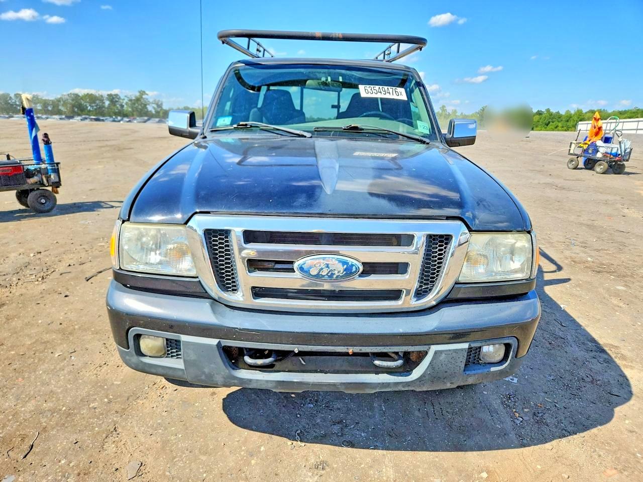 2006 Ford Ranger Super Cab Black vin: 1FTZR45E26PA45725