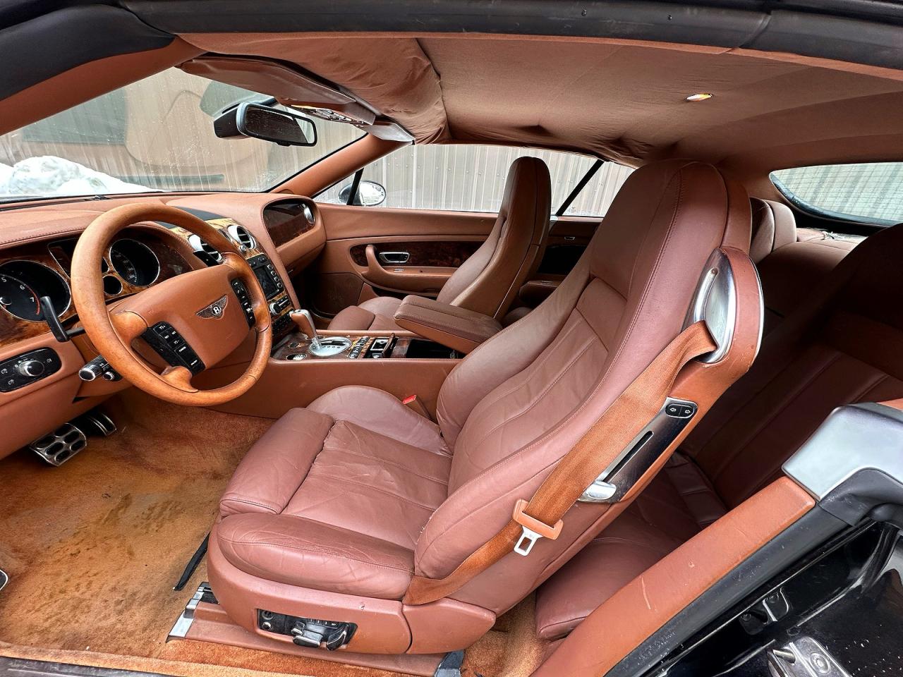 2007 Bentley Continental Gtc Black vin: SCBDR33W77C046266