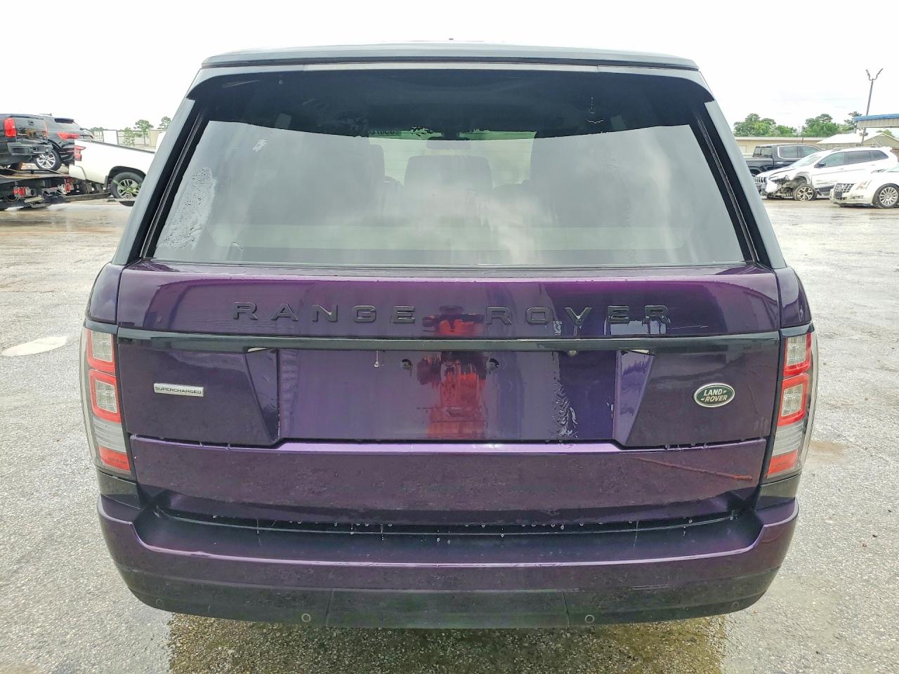2015 Land Rover Range Rover Supercharged Purple vin: SALGS2TF1FA235183