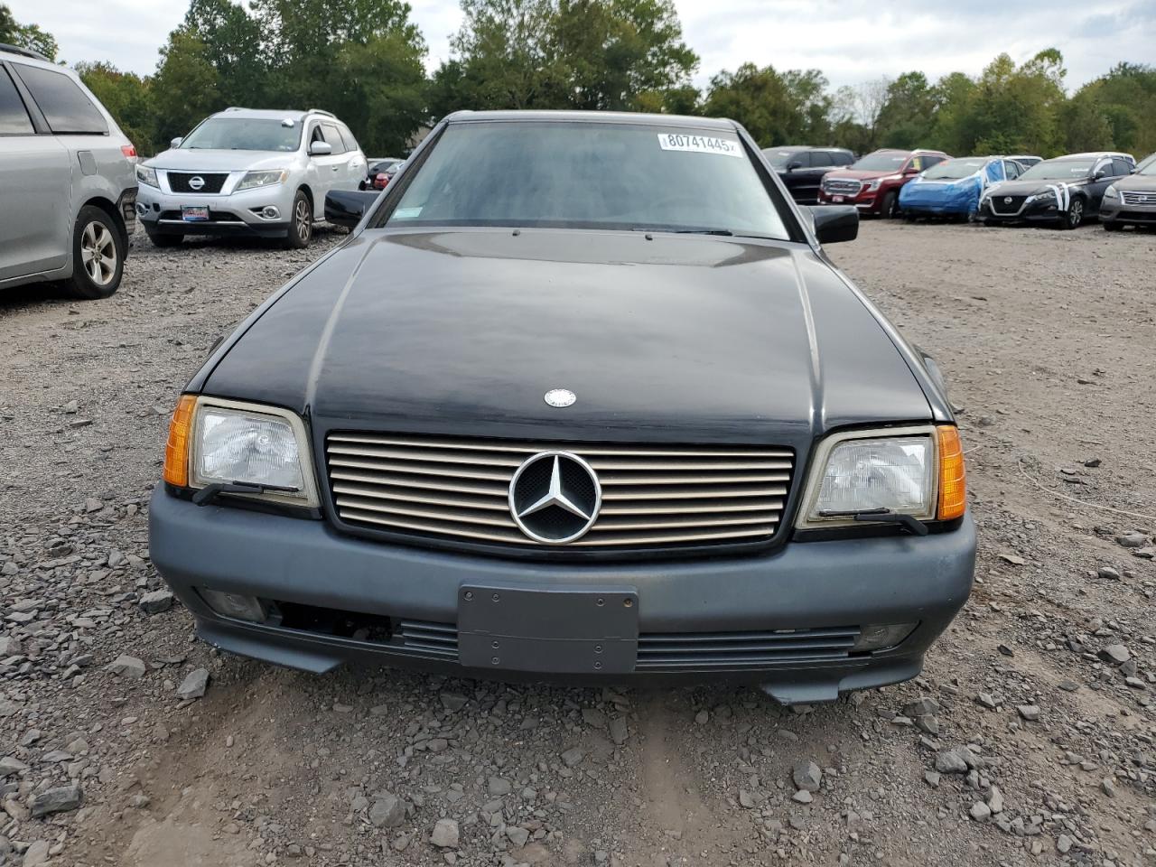 1994 Mercedes-benz Sl 500 Black vin: WDBFA67E1RF102542