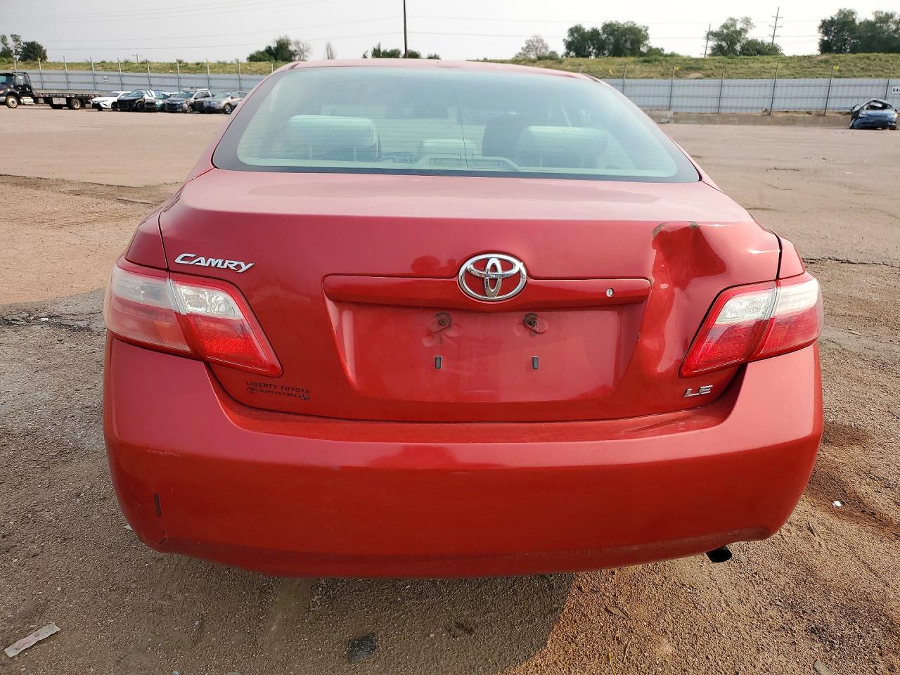 2009 Toyota Camry Le Red vin: 4T1BE46K09U391551