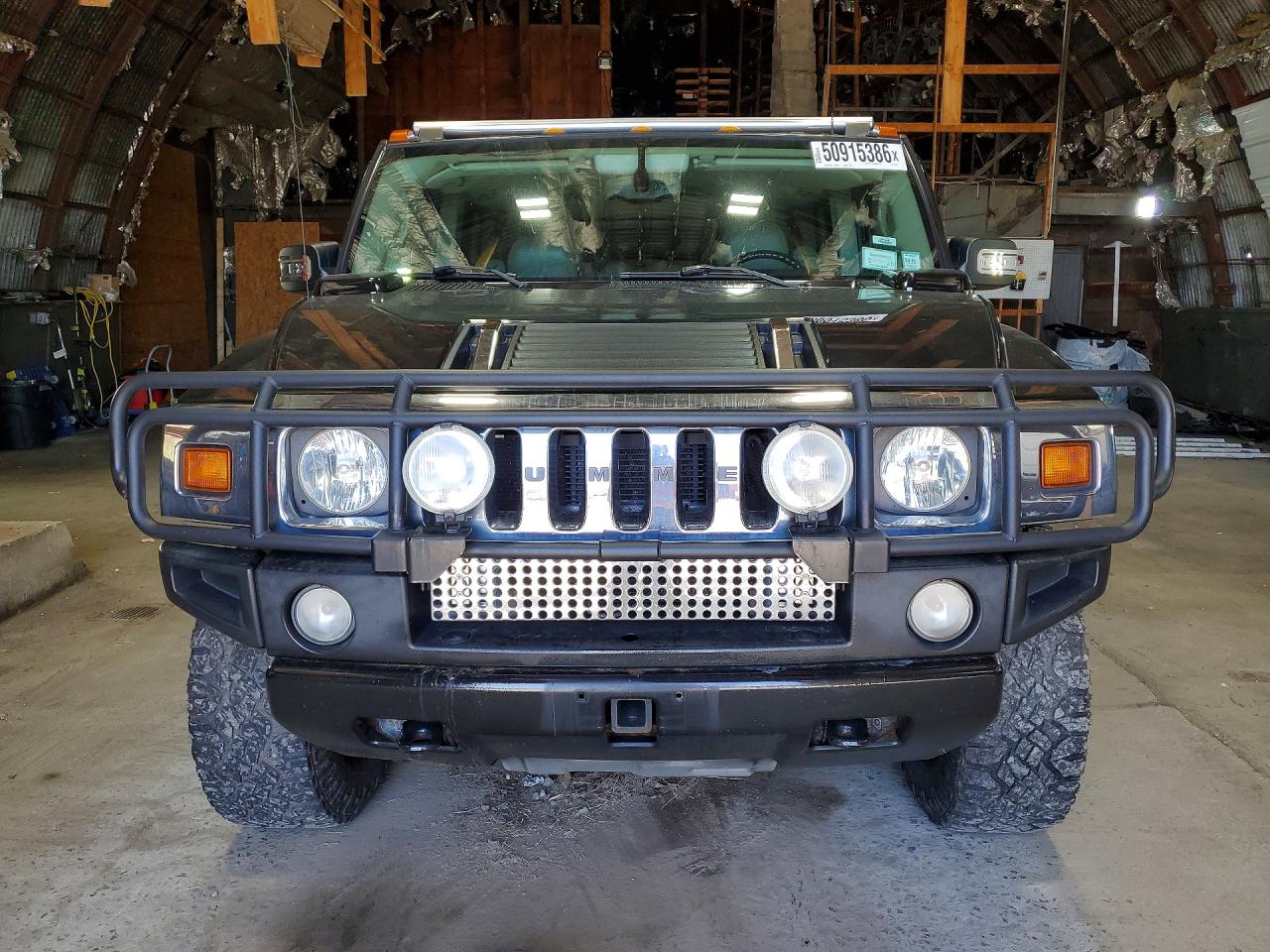 2004 Hummer H2 Black vin: 5GRGN23U74H107367