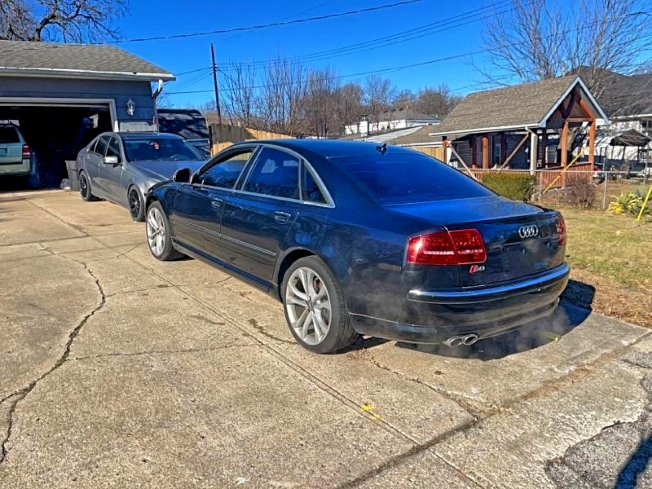 2009 Audi S8 Quattro Черный vin: WAUPN94E59N001278