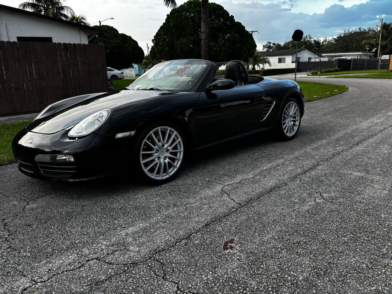 2006 Porsche Boxster S Черный vin: WP0CB29856S730172